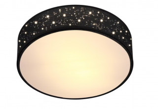 Stropní lampa hvězdná obloha Ø38cm | černá