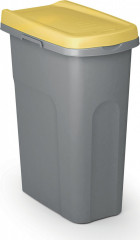 Odpadkový koš 25L | šedožlutá č.1