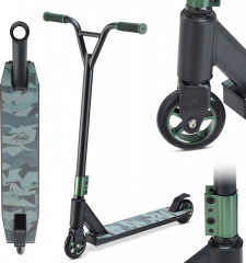 Koloběžka Army Premium | maskáčová/zelená