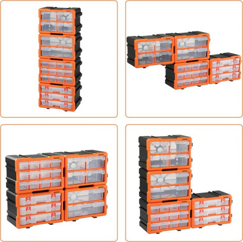 Box na drobné díly | 72 přihrádek č.5