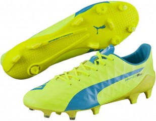 Kopačky Puma evoSpeed SL-S FG 10373101 | Yellow | veľkosť 42 (US 9 / UK 8) č.1