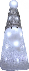 LED akrylová figurka vánoční Santa Claus č.1