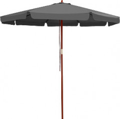 Slunečník Ø330cm UV ochrana 80+ | antracit
