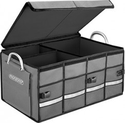 Organizér do kufru auta 60x35x30cm |šedá č.1