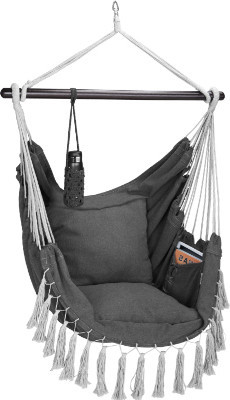 Závěsné křeslo 170x100x150cm | antracit č.4