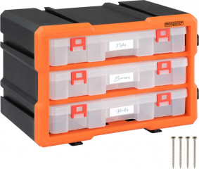 Úložný box na drobné díly 29,5x16x19,5cm | 36 přihrádek č.1