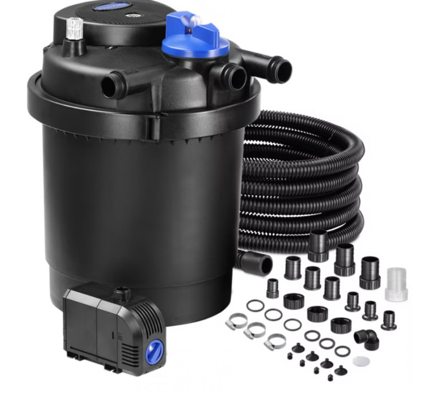 Tlakový filtr do jezírka s čerpadlem 2000L/h