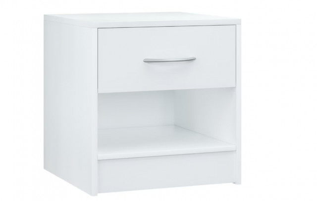 Noční stolek Kiel 41x39x28cm | bílý č.3