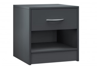 Noční stolek Kiel 41x39x28cm | antracit