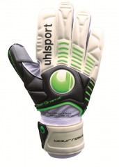 Brankárske rukavice Uhlsport Ergonomic Super Graphit 100034401 | white-black-green | veľkosť 10 č.1