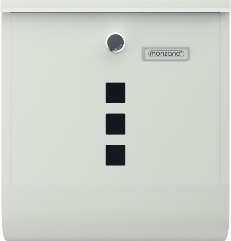 Poštovní schránka 30,5x10x33,5cm | bílá č.2