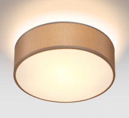 Stropní lampa Ø30cm | hnědá