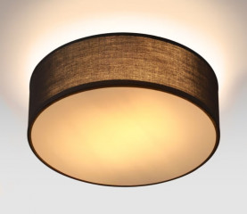 Stropní lampa Ø30cm | černá č.1