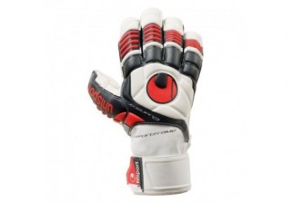 Brankárske rukavice Uhlsport Eliminator Soft SF 100055101 | white-black-red | veľkosť 11