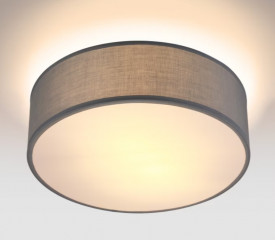 Stropní lampa Ø38cm | šedá