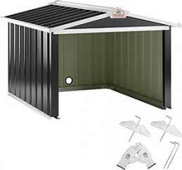 Zahradní domek pro robotickou sekačku 86x100x63cm |antracit č.1