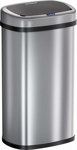 Senzorový odpadkový koš z nerezové oceli | 50L č.2