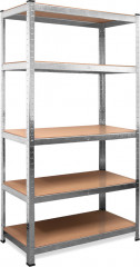 Regál pro vysoké zatížení 170x75x30cm 350kg | pozinkovaná ocel č.1