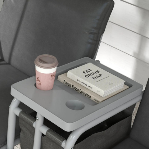 Hollywoodská houpačka se stolkem | černá č.6