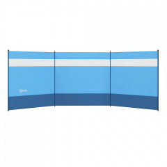 Zástěna proti větru, 440 x 140 cm | modrá č.3