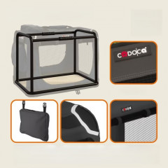 Přepravní box pro psy XL 82x58x58cm | antracit č.2