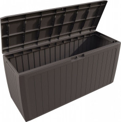Úložný box Board Plus Brown s kolečky 290 l | hnědá č.1