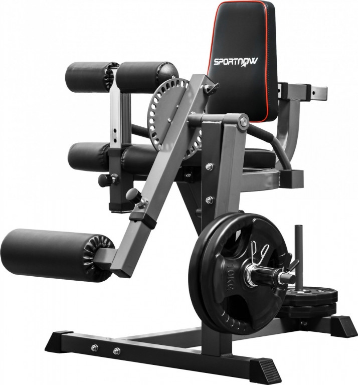 Posilovací stroj na nohy | černý