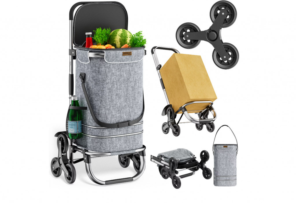Nákupní vozík | šedý