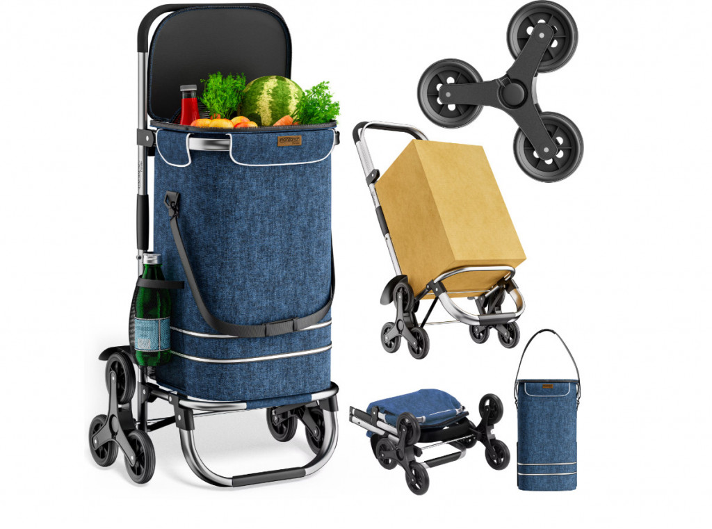 Nákupní vozík | modrý