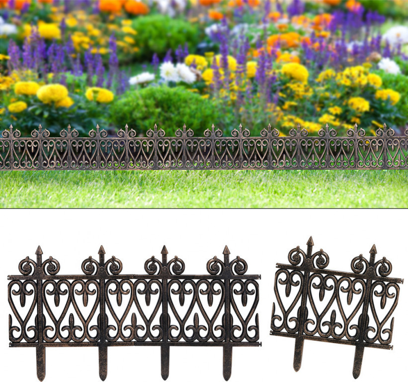 Mosazné zahradní obruby 1,90m