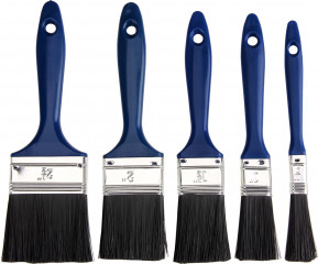 Sada štětců 30 kusů - 5 různých velikostí | modré č.1