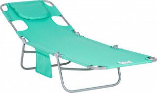Skládací zahradní lehátko 185 x 55 x 29 cm | zelené č.1