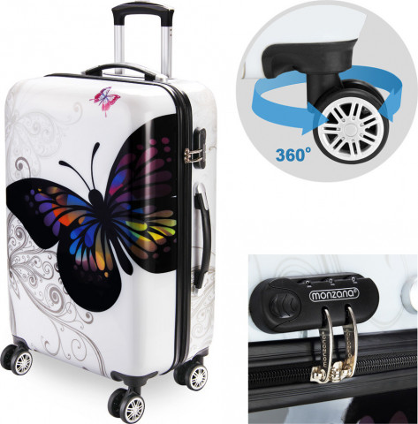 Cestovní kufr Butterfly 66 l č.2