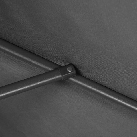 Slunečník Fiji Ø200cm | antracit č.6