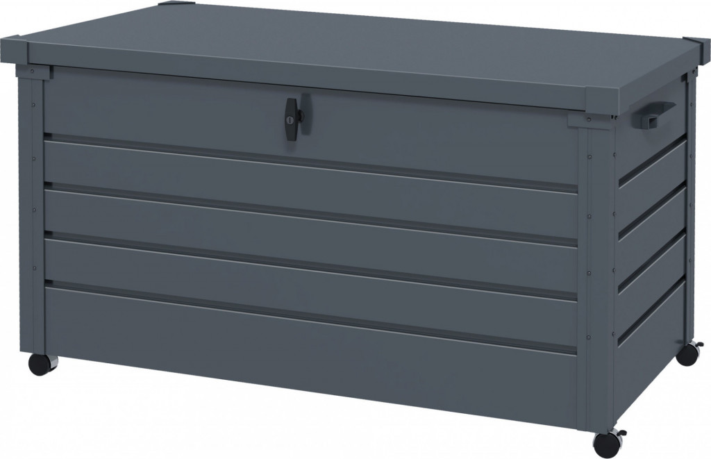 Venkovní box 120x62x66 cm | tmavě šedý