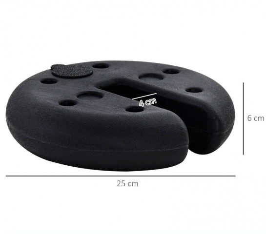 Závaží k altánu | černá č.4