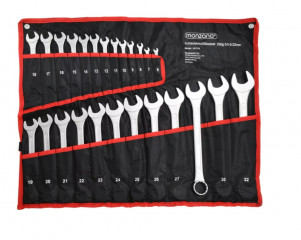 Sada očko-plochých klíčů 25dílná CrV 6-32 mm č.1