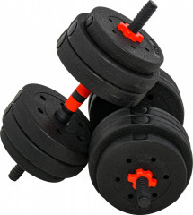 Nastavitelná sada činek 25 kg | černá