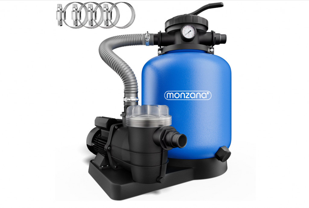 Písková filtrace k bazénu 13 200 l/h | modrá
