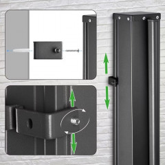 Boční markýza Nosara180x300cm | antracit č.3