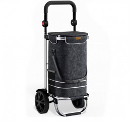 Nákupní taška na kolečkách 31x24x54cm| černá