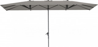 Dvojitý slunečník s kličkou, 451 x 264 cm | tmavě šedý č.1
