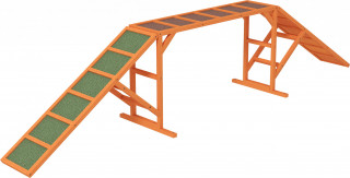 Agility rampa pro psy 325x55x60 cm | oranžová č.1