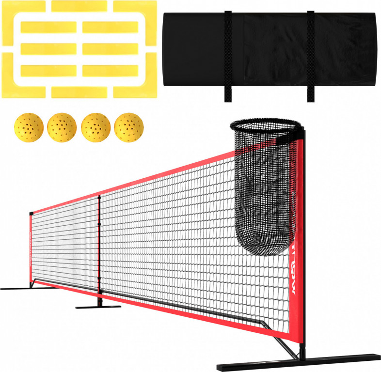 Přenosná sada na pickeball | vícebarevná