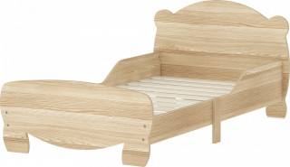 Dětská postel 143,5x80x55cm | přírodní č.1