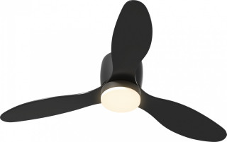 Stropní ventilátor s osvětlením | černý č.1