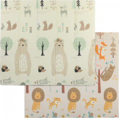 Dětská hrací podložka 196x176x1,5 cm | vícebarevná č.1