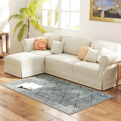 Kusový koberec 170 x 120 cm | tmavě šedý č.1