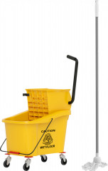 Úklidový vozík 36 litrů | žlutý č.1