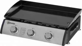 Plynový gril 63 x 48 x 21 cm | černý + stříbrný č.1